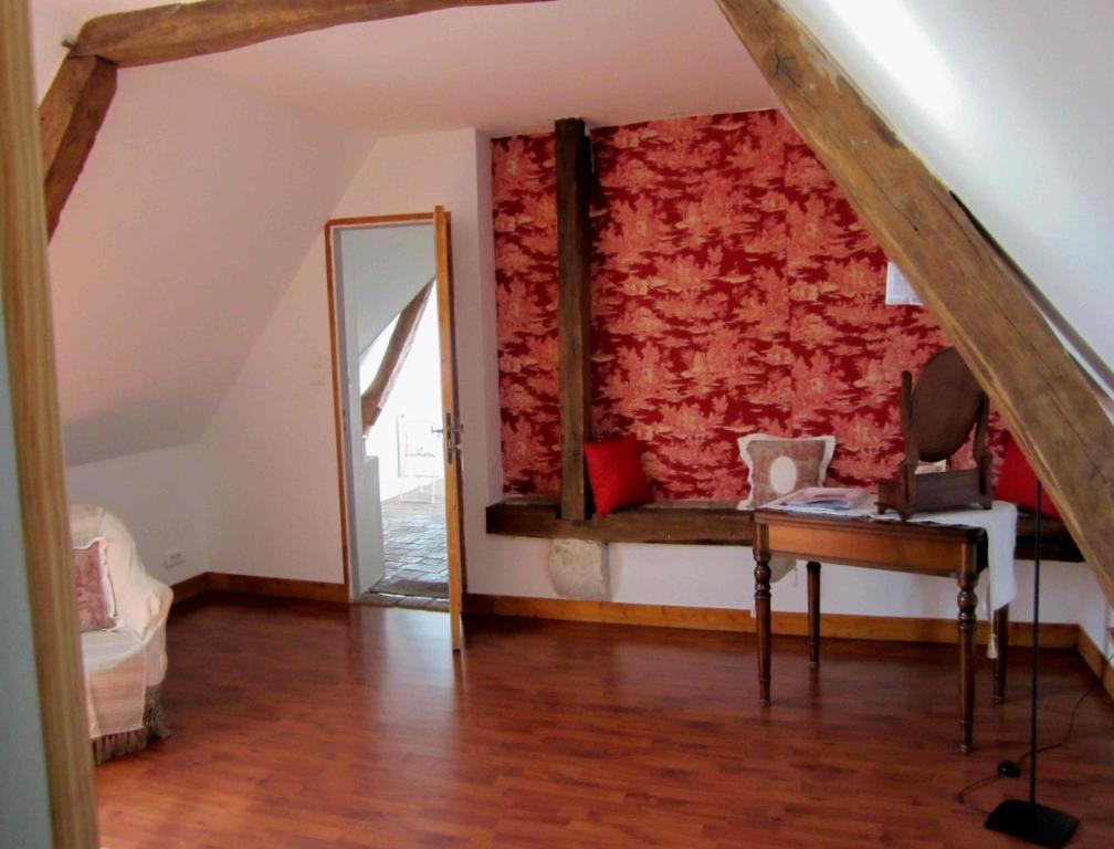 Chambre D'Hotes Le Moulin Des Landes Vernou-sur-Brenne Rom bilde